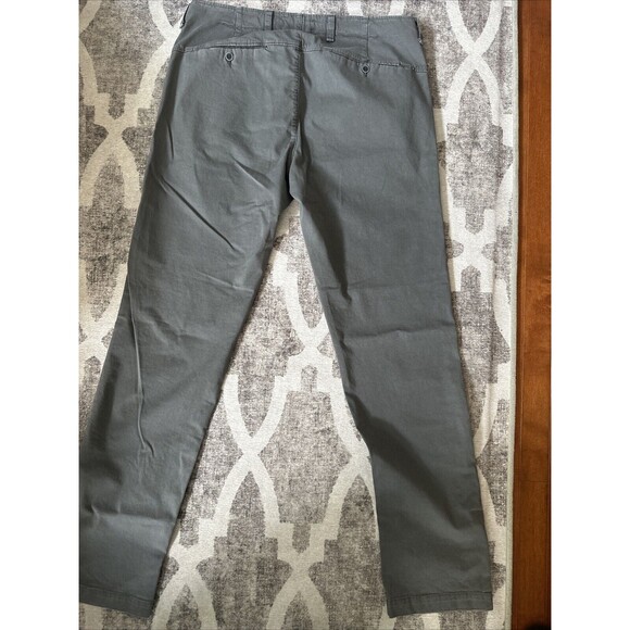 Transit Uomo Men’s Avant-Garde Chino Pants Trousers Gray 2XL (38x35) - Picture 2 of 8